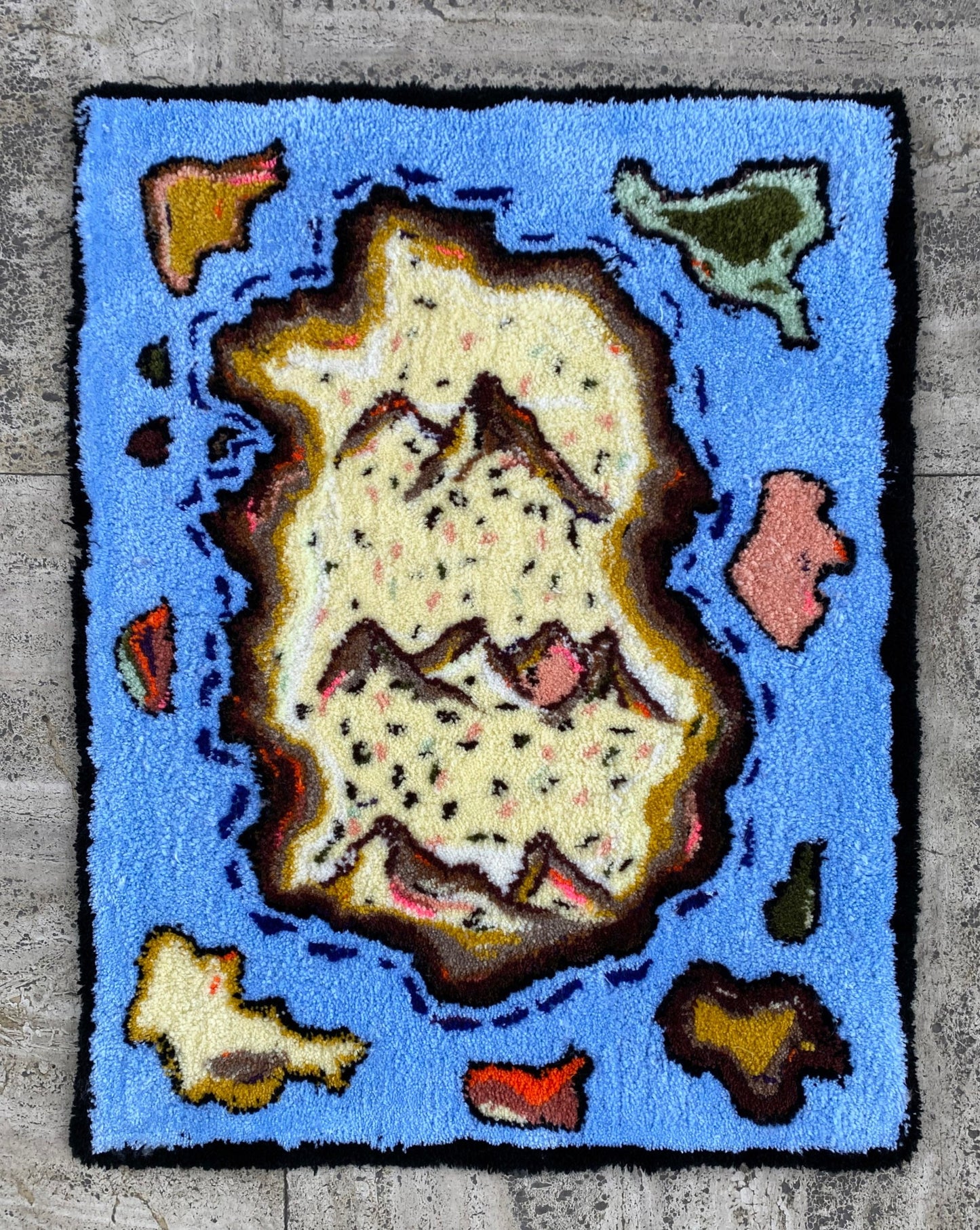 Rug Cameo top view